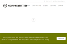 Tablet Screenshot of niewohnerbros.com